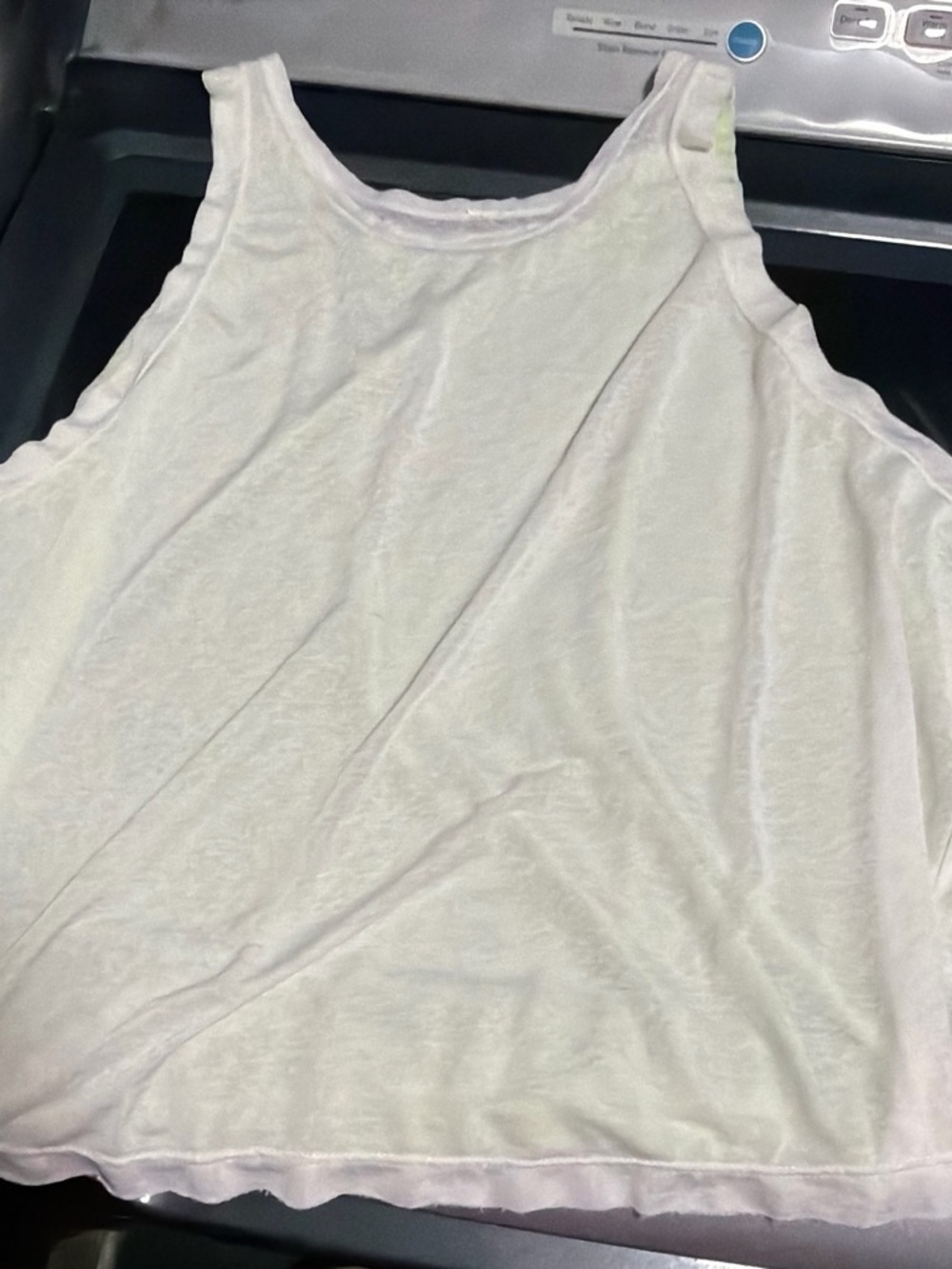 FP Movement by Free People White Scoop Tank Top